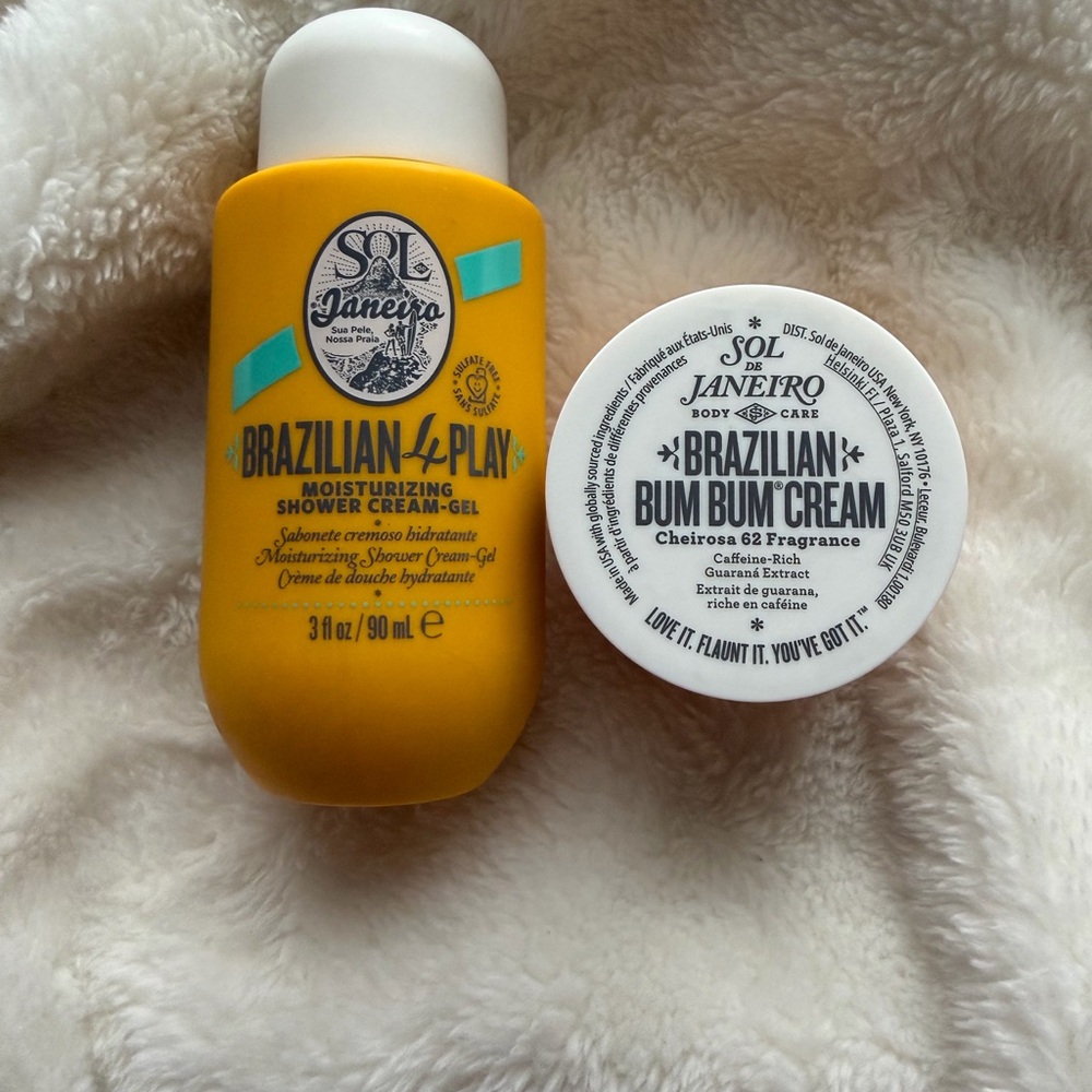 Sol de Janeiro Brazilian 4 Play Shower Cream-Gel 90 ML and Bum Bum Cream 25 ML